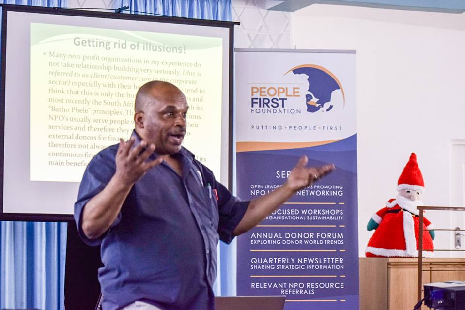 People’s First Foundation  – “Ask Frank!”